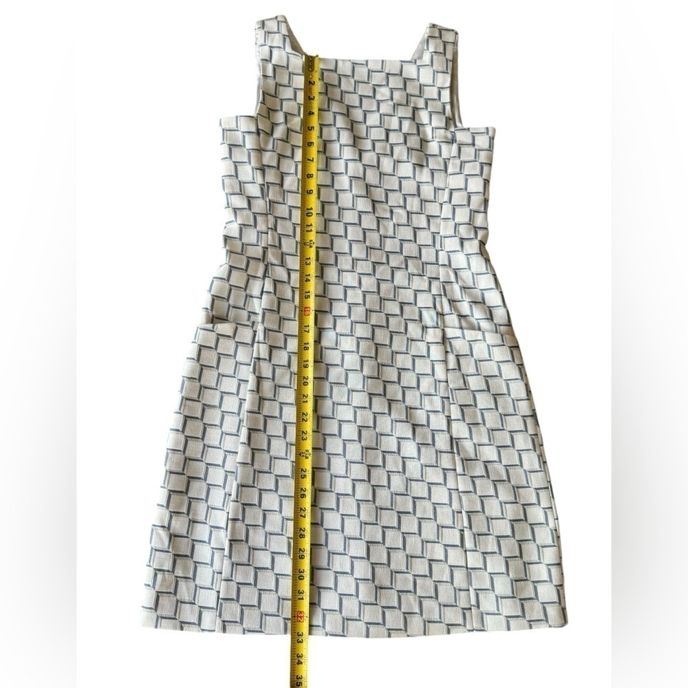 Theory Shift Dress Geometric Jaccard Womens Size 8 NWT - Picture 11 of 15